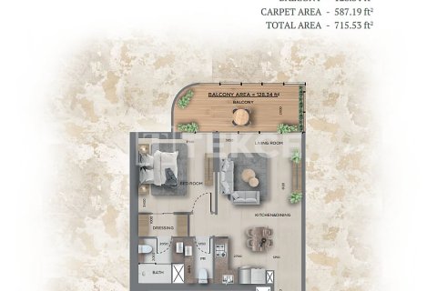 Apartment de 2 dormitorios en Jumeirah Village Circle, UAE No. 203359 8
