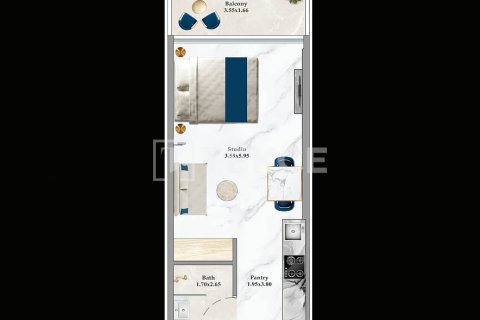 Appartement de Studio à Dubai Sports City, UAE No. 99321 22