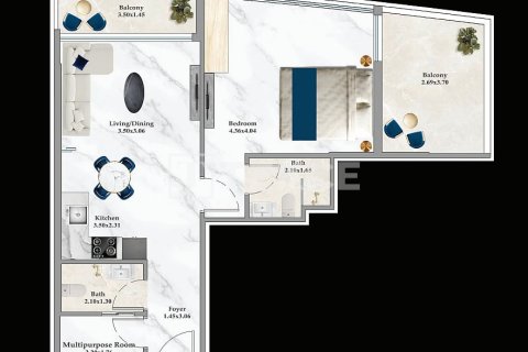 Appartement de Studio à Dubai Sports City, UAE No. 99321 25