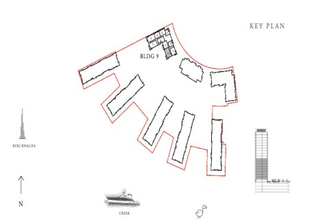 3 غرف نوم شقة في خور دبي, الإمارات العربية المتحدة رقم 154351 10