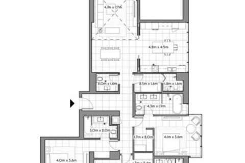 Квартира с 3 спальнями  №108745 10