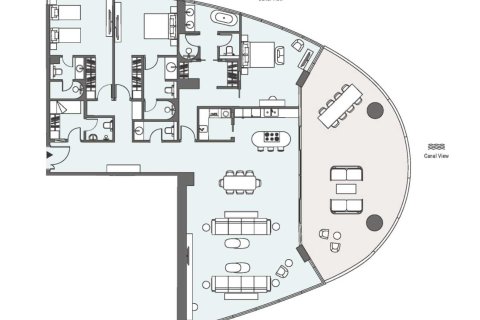 3 bedrooms Apartment in JUMEIRAH LIVING BUSINESS BAY  No. 109181 10