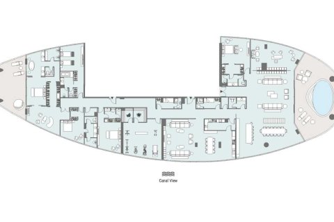 5 غرفة نوم  بانتهاوس في JUMEIRAH LIVING BUSINESS BAY  رقم 109186 12