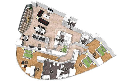 3 bedrooms Apartment in The Address Sky View Towers, UAE No. 138298 17