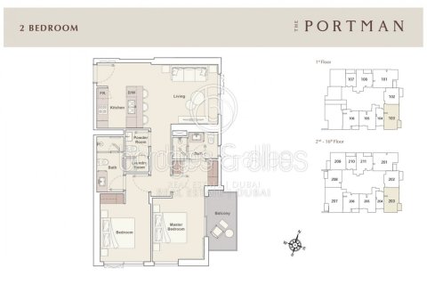 Apartment de 2 dormitorios en Jumeirah Village Circle, UAE No. 102395 21