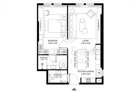 Appartement de 52.7m² à Dubai, UAE No. 102396 23