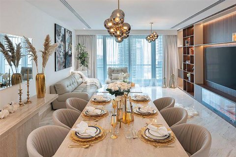 Квартира с 3 спальнями в Al Fattan Marine Tower, ОАЭ №162117 20