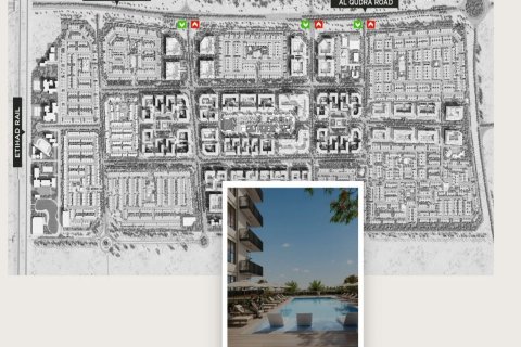 2 غرف نوم شقة في FIA RESIDENCE Town Square, الإمارات العربية المتحدة رقم 147331 11