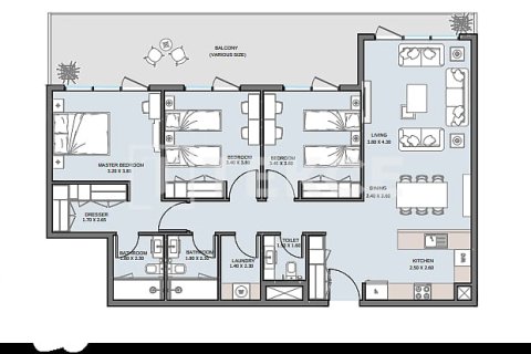 Penthouse de 4 dormitorios en Al Reem Island, UAE No. 98967 14