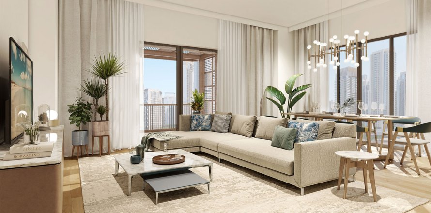 Apartment de 1 dormitorio en Dubai Creek Harbour (The Lagoons), UAE No. 95288