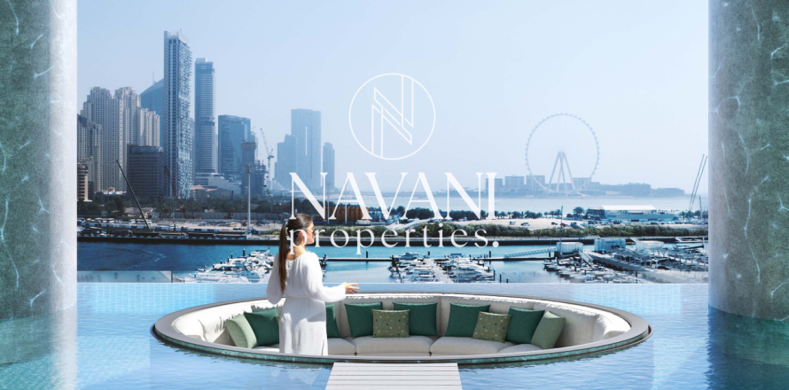 Квартира с 3 спальнями в W Residences Dubai Harbour, Dubai Harbour, ОАЭ №98071