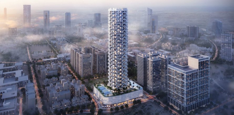 Квартира с 1 спальней в Binghatti Grove, Джумейра Вилладж Серкл, ОАЭ №173141