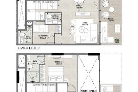 استوديو شقة في REEF 1000 Dubai Land, الإمارات العربية المتحدة رقم 173144 24