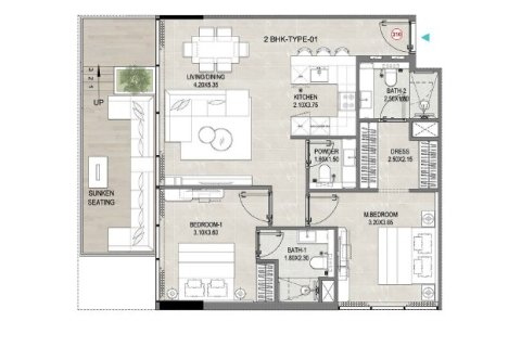 استوديو شقة في REEF 1000 Dubai Land, الإمارات العربية المتحدة رقم 173144 23