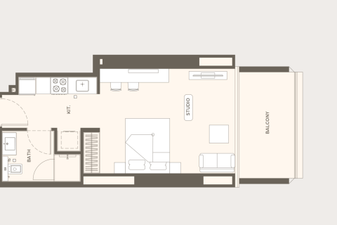 Studio Apartment in Binghatti Ivory Al Jaddaf, UAE No. 173145 24