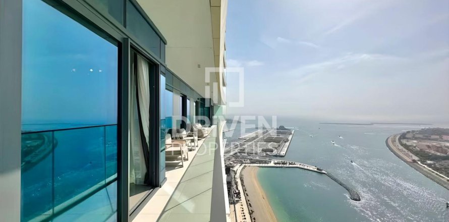 Appartement de 4 chambres à EMAAR Beachfront, UAE No. 206541