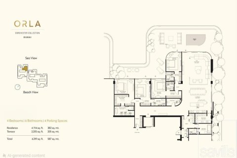 Apartment de 4 dormitorios  No. 118181 13