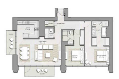 2 bedrooms Apartment  No. 108715 4