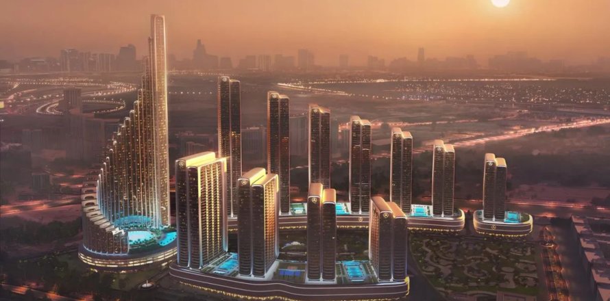 Квартира студия в Meydan, ОАЭ №163640