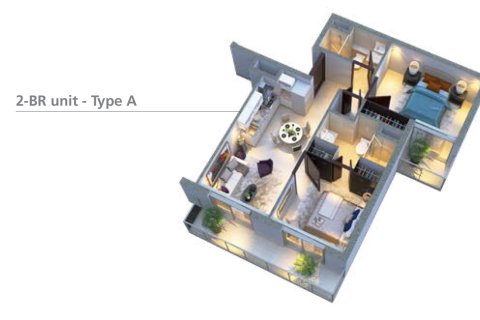 Apartment de 1 dormitorio en DAMAC Hills (Akoya by DAMAC), UAE No. 170474 7
