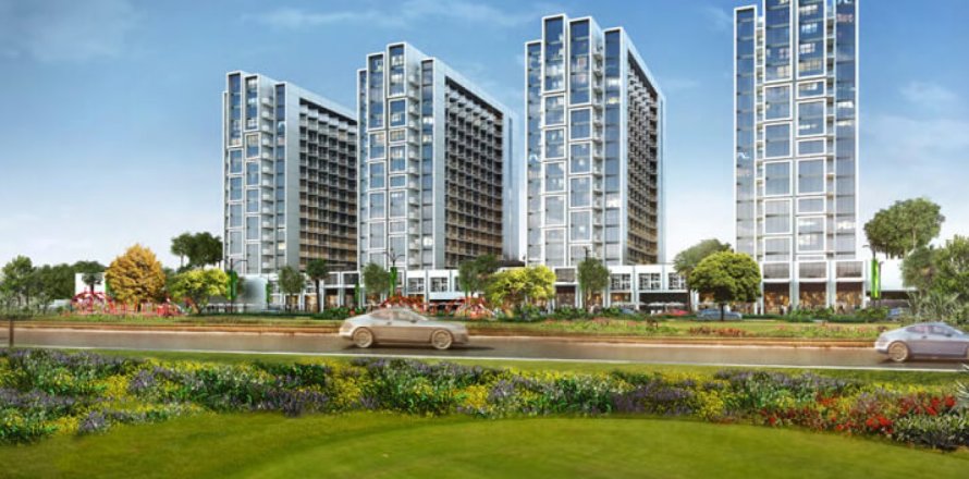 Квартира студия в DAMAC Hills (Akoya by DAMAC), ОАЭ №170479
