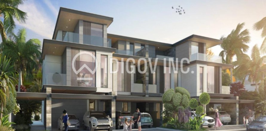 Вилла с 4 спальнями в Damac Lagoons, ОАЭ №136341