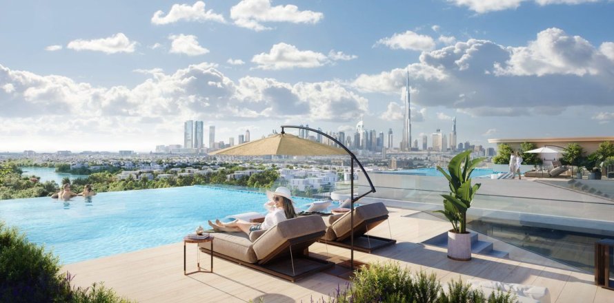 Квартира с 1 спальней в Мохаммед Бин Рашид Сити, ОАЭ №137234