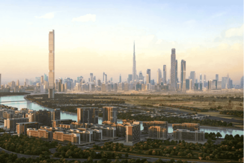 Квартира с 1 спальней в AZIZI RIVIERA BEACHFRONT, Sobha Hartland, ОАЭ №141788