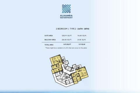 Apartment de 2 dormitorios  No. 124277 19