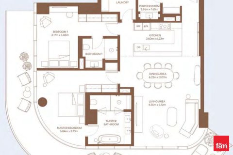 Appartement de 2 chambres à Dubai Harbour, UAE No. 100706 18