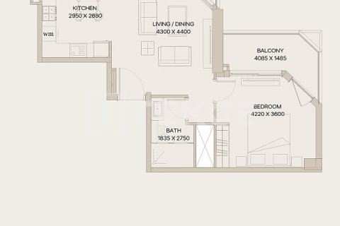 Studio Apartment in Dubai, UAE No. 172224 22