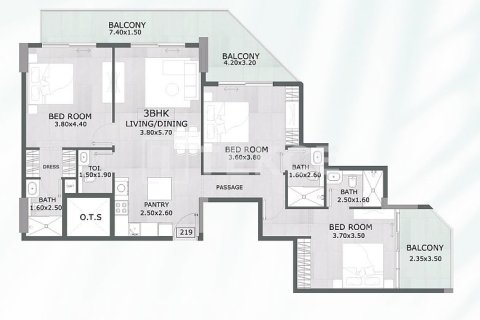 Studio Apartment in Dubai, UAE No. 172227 23