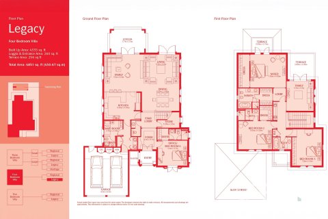 Villa de 4 dormitorios en Legacy, UAE No. 199045 3