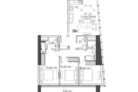 Квартира с 3 спальнями в Aykon City, ОАЭ №30796 16