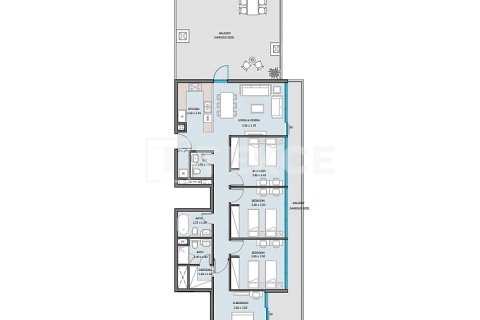 Apartment de 4 dormitorios en Masdar City, UAE No. 151185 19