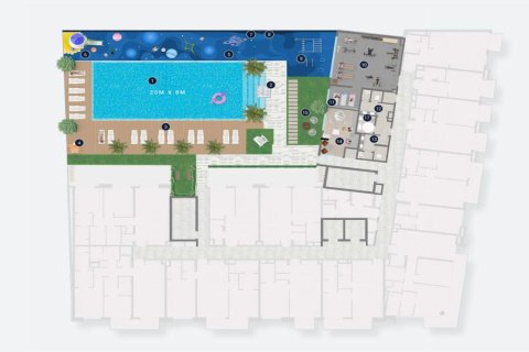 1 bedroom Apartment in Town Square, UAE No. 147495 16