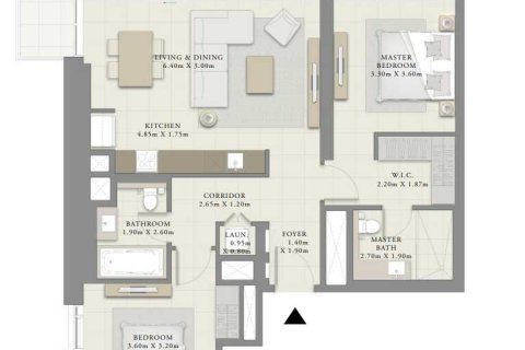 Квартира с 2 спальнями  №108896 4