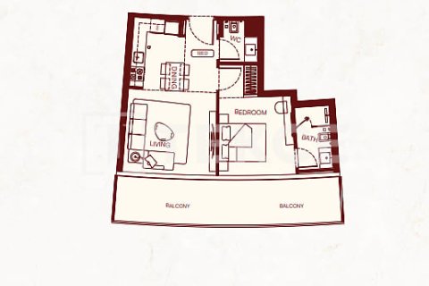 Appartement de 2 chambres à Majan, UAE No. 168072 5