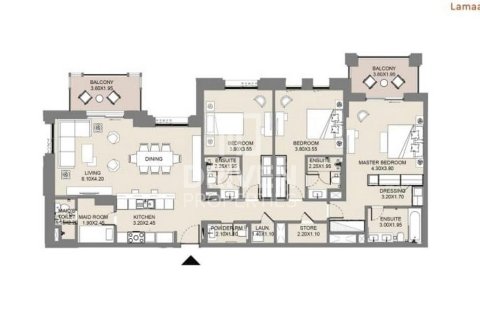 Квартира с 3 спальнями в Madinat Jumeirah Living, ОАЭ №84662 13