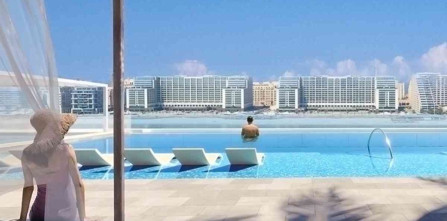 Квартира с 3 спальнями в BEACHGATE BY ADDRESS, EMAAR Beachfront, ОАЭ №147384
