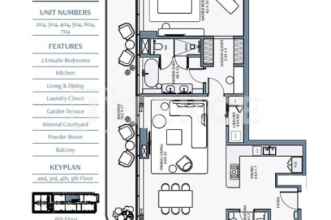 Duplex de 3 dormitorios en Ras Al Khaimah, UAE No. 167433 19