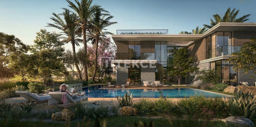 Вилла с 6 спальнями в Dubai Land, ОАЭ №167431