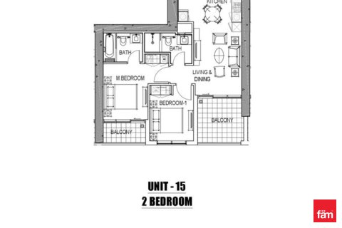 Apartment de 2 dormitorios en Business Bay, UAE No. 135760 12