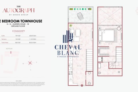 Apartment de 1 dormitorio en Jumeirah Village Circle, UAE No. 5521 11