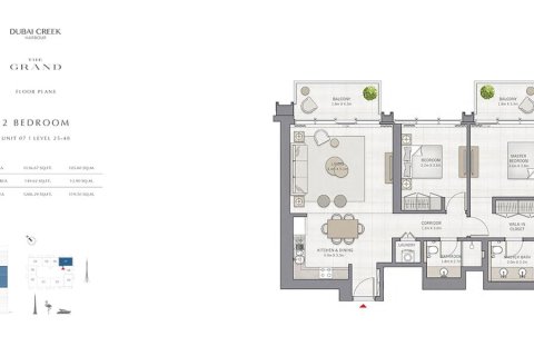 Appartement de 2 chambres à Dubai, UAE No. 102653 19