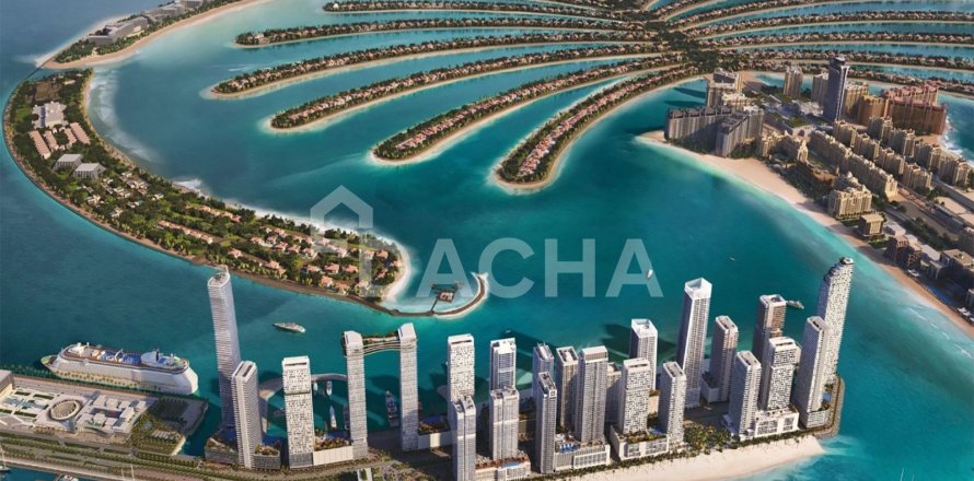 Appartement de 1 chambre à EMAAR Beachfront, UAE No. 156557