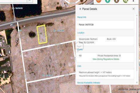 Land de 450m² en Bu Quwah, Bahrain No. 105445 1