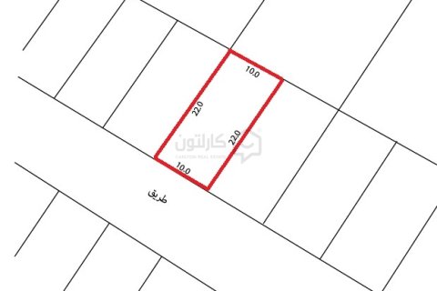 Land de 220m² en Diyar Al Muharraq, Bahrain No. 105443 1