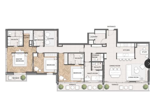 Appartement de 3 chambres à Dubai Marina, UAE No. 140233 11