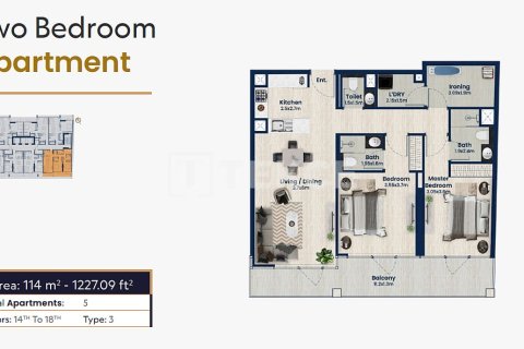 Apartment de 2 dormitorios en Jumeirah Village Circle, UAE No. 144720 27